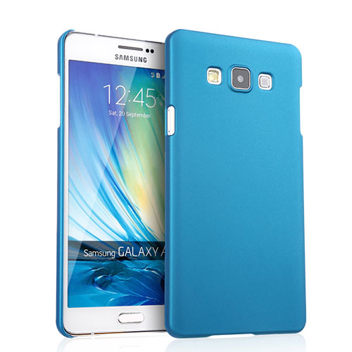 Hard Rigid Plastic Matte Finish Cover for Samsung Galaxy A7 Duos SM-A700F A700FD Sky Blue