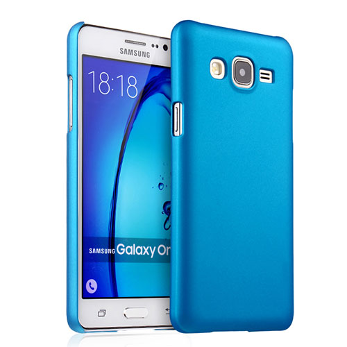 Hard Rigid Plastic Matte Finish Cover for Samsung Galaxy On5 G550FY Sky Blue