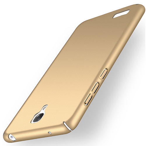 Hard Rigid Plastic Matte Finish Cover for Xiaomi Redmi Note Gold