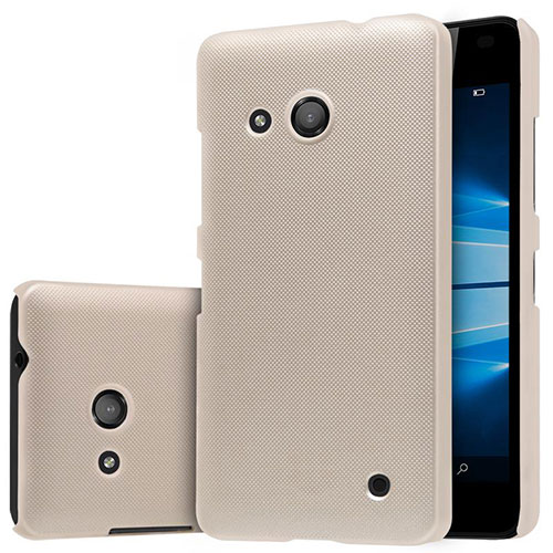 Hard Rigid Plastic Matte Finish Cover M01 for Microsoft Lumia 550 Gold