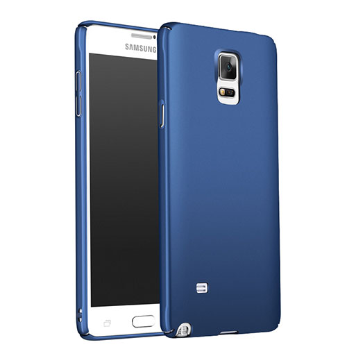 Hard Rigid Plastic Matte Finish Cover M01 for Samsung Galaxy Note 4 SM-N910F Blue
