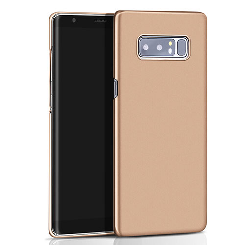 Hard Rigid Plastic Matte Finish Cover M01 for Samsung Galaxy Note 8 Duos N950F Gold