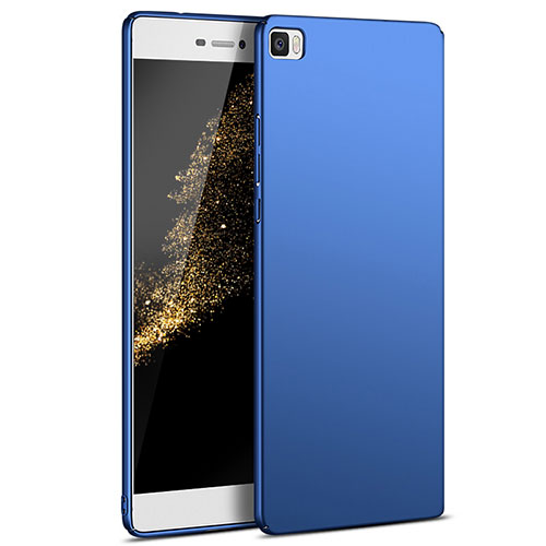 Hard Rigid Plastic Matte Finish Cover M03 for Huawei P8 Lite Blue