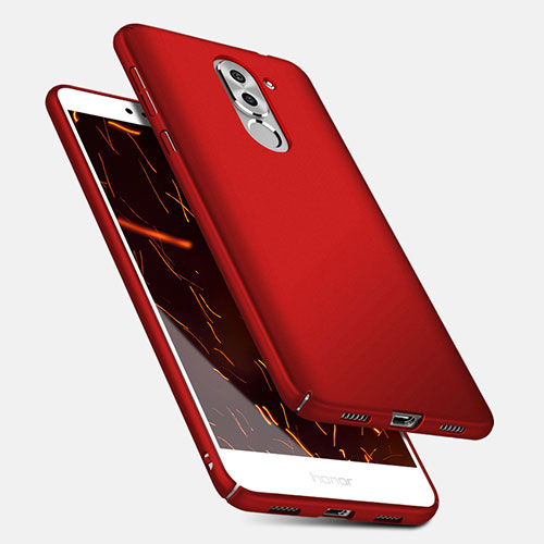 Hard Rigid Plastic Matte Finish Cover M04 for Huawei Honor 6X Red