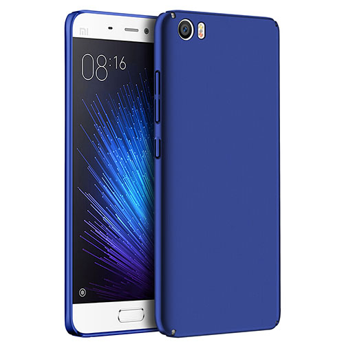 Hard Rigid Plastic Matte Finish Cover M04 for Xiaomi Mi 5 Blue