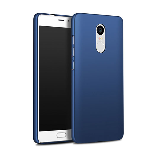 Hard Rigid Plastic Matte Finish Cover Q03 for Xiaomi Redmi Note 4X High Edition Blue