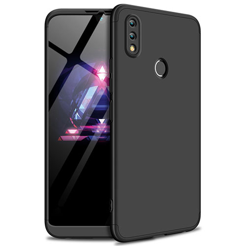Hard Rigid Plastic Matte Finish Front and Back Cover Case 360 Degrees for Huawei Enjoy Max Black