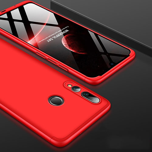Hard Rigid Plastic Matte Finish Front and Back Cover Case 360 Degrees for Huawei Honor 20 Lite Red
