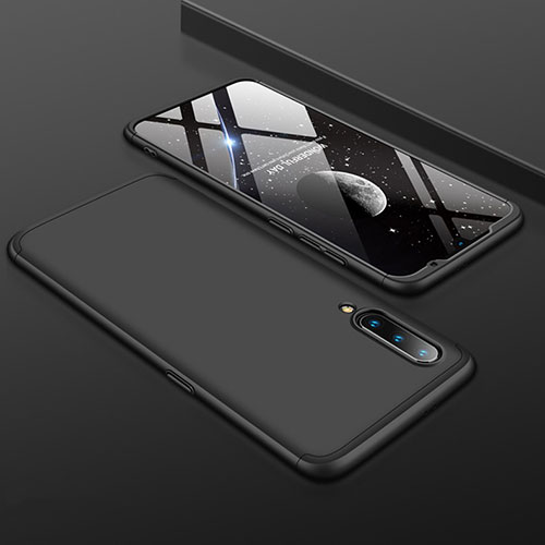 Hard Rigid Plastic Matte Finish Front and Back Cover Case 360 Degrees M01 for Xiaomi Mi 9 Black