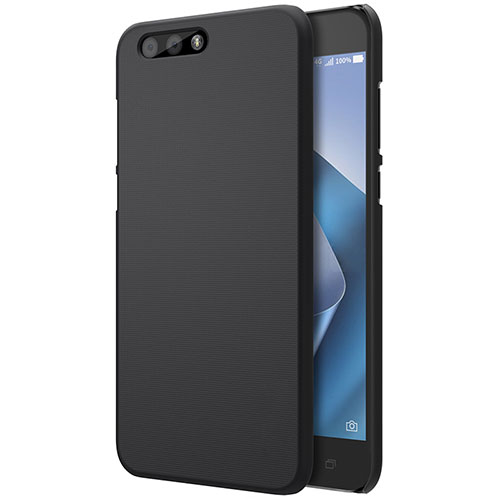 Hard Rigid Plastic Matte Finish Snap On Case for Asus Zenfone 4 ZE554KL Black