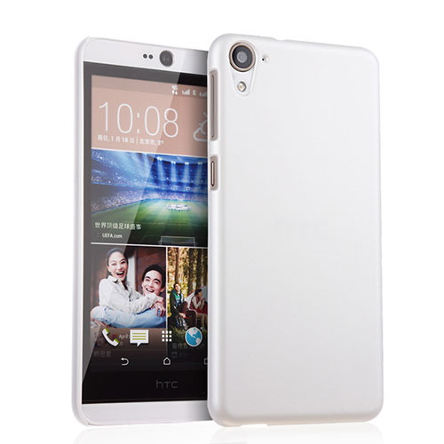 Hard Rigid Plastic Matte Finish Snap On Case for HTC Desire 826 826T 826W White