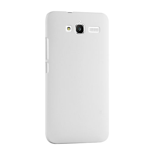 Hard Rigid Plastic Matte Finish Snap On Case for Huawei Ascend GX1 White