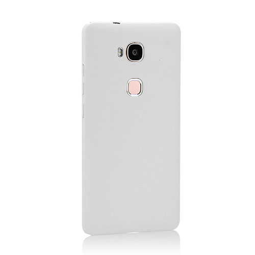 Hard Rigid Plastic Matte Finish Snap On Case for Huawei GR5 White