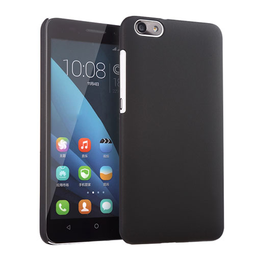 Hard Rigid Plastic Matte Finish Snap On Case for Huawei Honor 4X Black