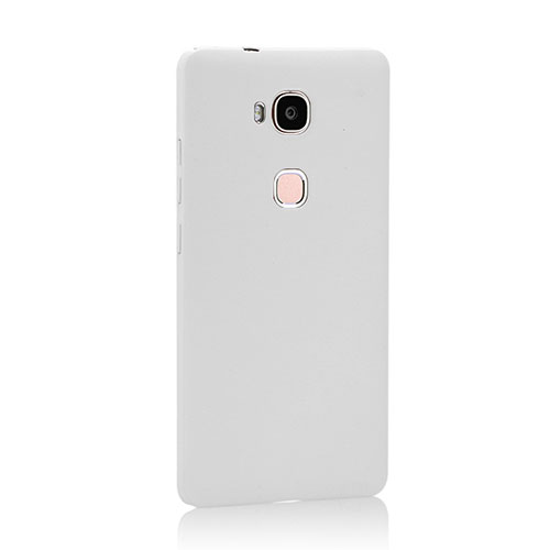 Hard Rigid Plastic Matte Finish Snap On Case for Huawei Honor 5X White