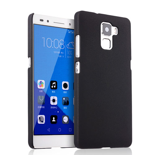 Hard Rigid Plastic Matte Finish Snap On Case for Huawei Honor 7 Dual SIM Black