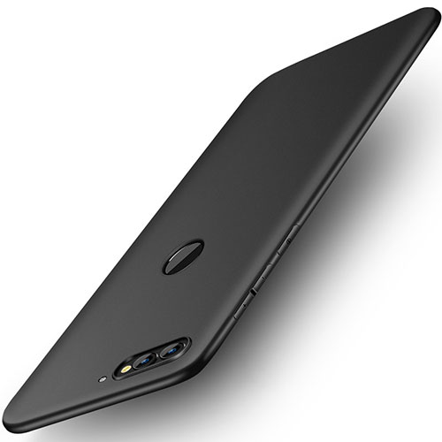 Hard Rigid Plastic Matte Finish Snap On Case for Huawei Honor 7C Black