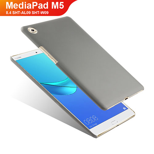 Hard Rigid Plastic Matte Finish Snap On Case for Huawei MediaPad M5 8.4 SHT-AL09 SHT-W09 Gray