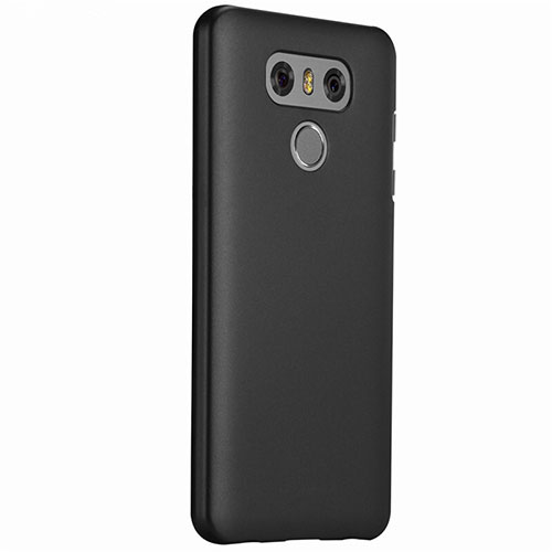 Hard Rigid Plastic Matte Finish Snap On Case for LG G6 Black