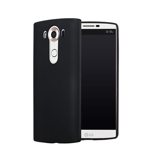 Hard Rigid Plastic Matte Finish Snap On Case for LG V10 Black