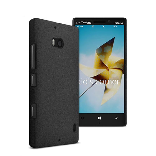 Hard Rigid Plastic Matte Finish Snap On Case for Nokia Lumia 930 Black