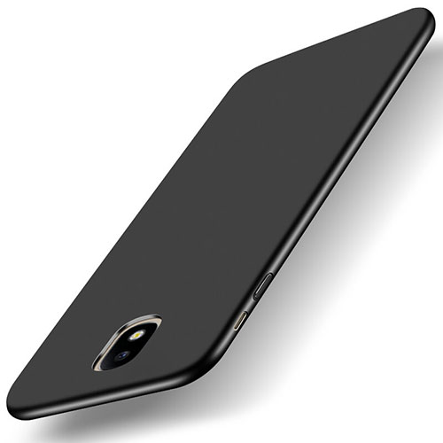 Hard Rigid Plastic Matte Finish Snap On Case for Samsung Galaxy J5 (2017) SM-J750F Black