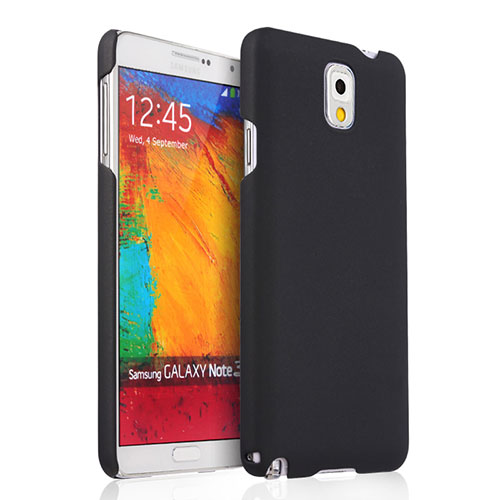 Hard Rigid Plastic Matte Finish Snap On Case for Samsung Galaxy Note 3 N9000 Black