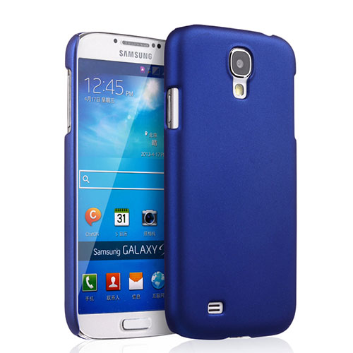 Hard Rigid Plastic Matte Finish Snap On Case for Samsung Galaxy S4 i9500 i9505 Blue
