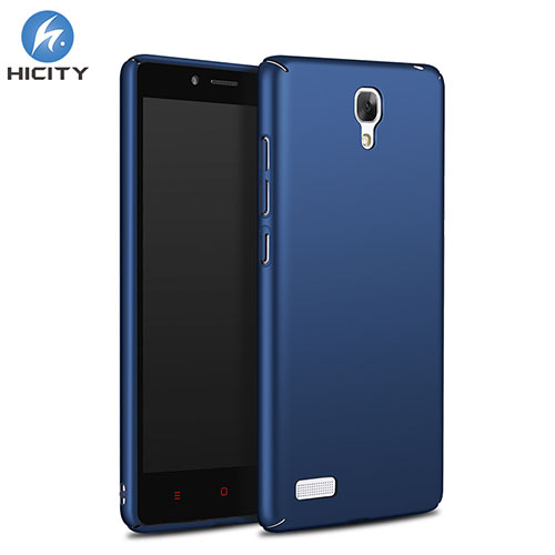 Hard Rigid Plastic Matte Finish Snap On Case for Xiaomi Redmi Note 4G Blue