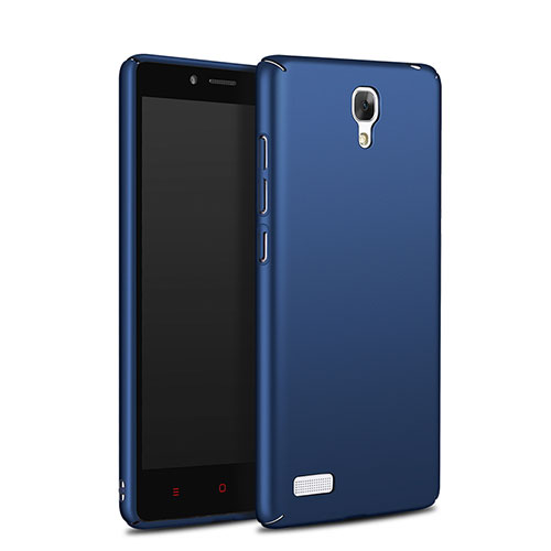 Hard Rigid Plastic Matte Finish Snap On Case for Xiaomi Redmi Note Prime Blue