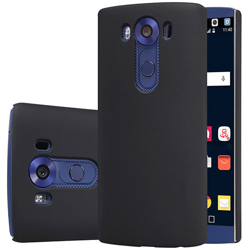 Hard Rigid Plastic Matte Finish Snap On Case M01 for LG V10 Black