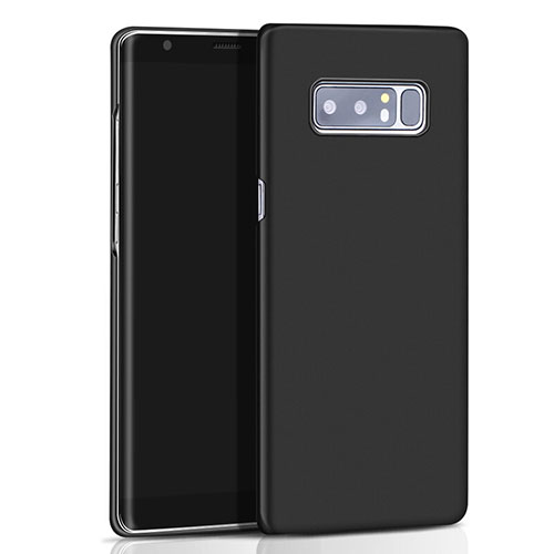 Hard Rigid Plastic Matte Finish Snap On Case M01 for Samsung Galaxy Note 8 Duos N950F Black
