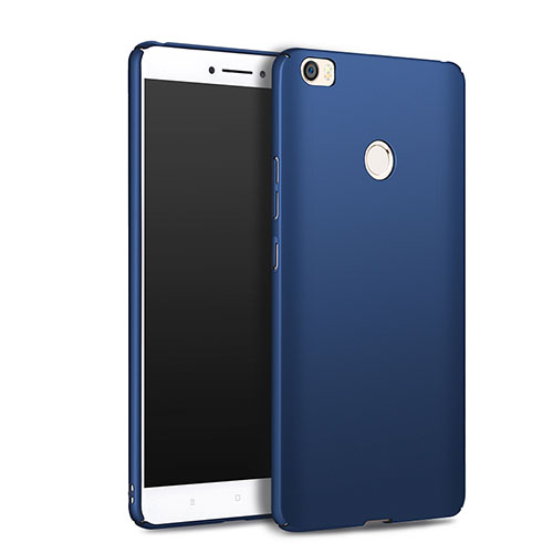 Hard Rigid Plastic Matte Finish Snap On Case M01 for Xiaomi Mi Max Blue