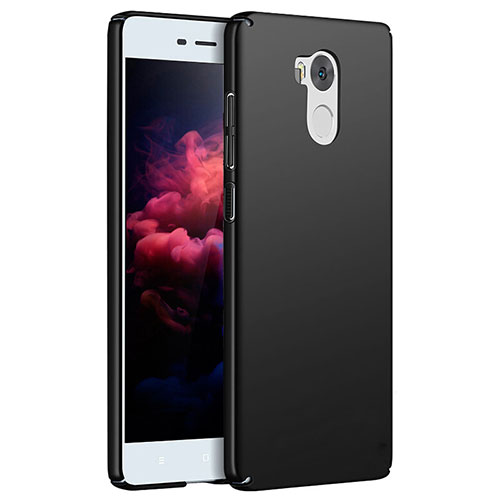 Hard Rigid Plastic Matte Finish Snap On Case M01 for Xiaomi Redmi 4 Prime High Edition Black