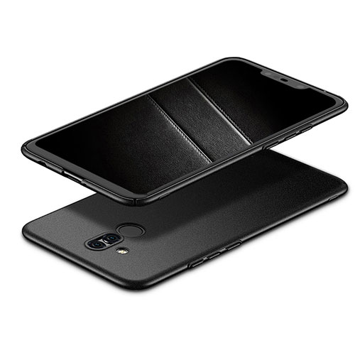 Hard Rigid Plastic Matte Finish Snap On Case M02 for Huawei Maimang 7 Black