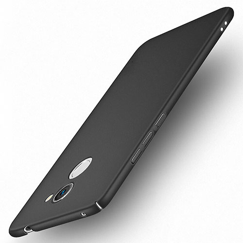 Hard Rigid Plastic Matte Finish Snap On Case M02 for Huawei Y7 Prime Black