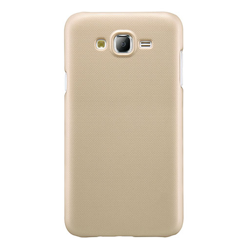Hard Rigid Plastic Matte Finish Snap On Case M02 for Samsung Galaxy J7 SM-J700F J700H Gold