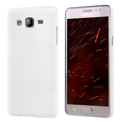Hard Rigid Plastic Matte Finish Snap On Case M02 for Samsung Galaxy On5 Pro White