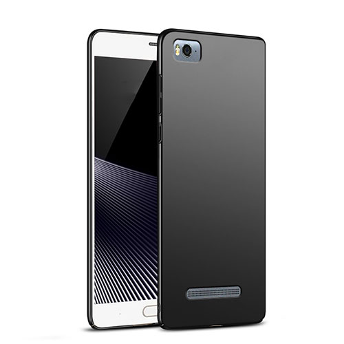 Hard Rigid Plastic Matte Finish Snap On Case M02 for Xiaomi Mi 4C Black