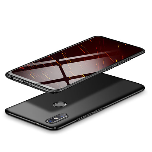 Hard Rigid Plastic Matte Finish Snap On Case M02 for Xiaomi Redmi Note 5 AI Dual Camera Black