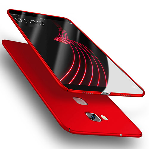 Hard Rigid Plastic Matte Finish Snap On Case M03 for Huawei GR5 Red