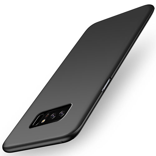 Hard Rigid Plastic Matte Finish Snap On Case M03 for Samsung Galaxy Note 8 Black