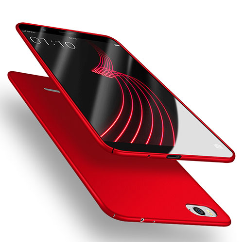 Hard Rigid Plastic Matte Finish Snap On Case M03 for Xiaomi Mi 4i Red