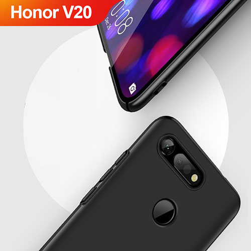 Hard Rigid Plastic Matte Finish Snap On Case M04 for Huawei Honor View 20 Black