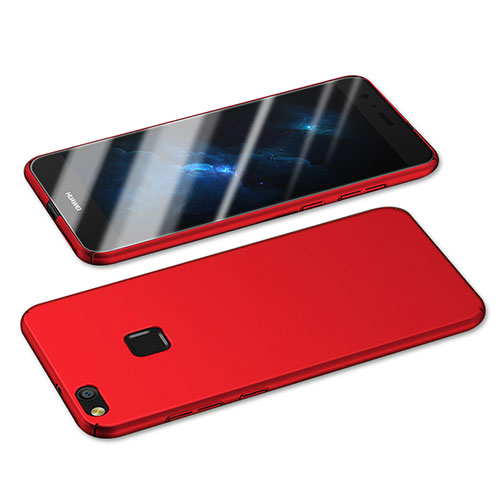 Hard Rigid Plastic Matte Finish Snap On Case M05 for Huawei P9 Lite (2017) Red