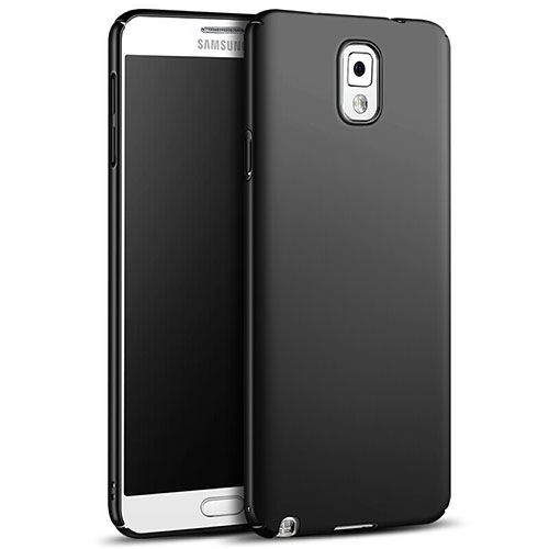 Hard Rigid Plastic Matte Finish Snap On Case M05 for Samsung Galaxy Note 3 N9000 Black