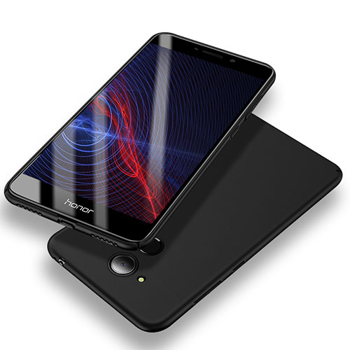 Hard Rigid Plastic Matte Finish Snap On Case M06 for Huawei Honor 6C Pro Black