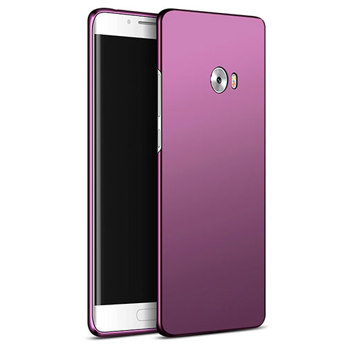 Hard Rigid Plastic Matte Finish Snap On Case M07 for Xiaomi Mi Note 2 Purple
