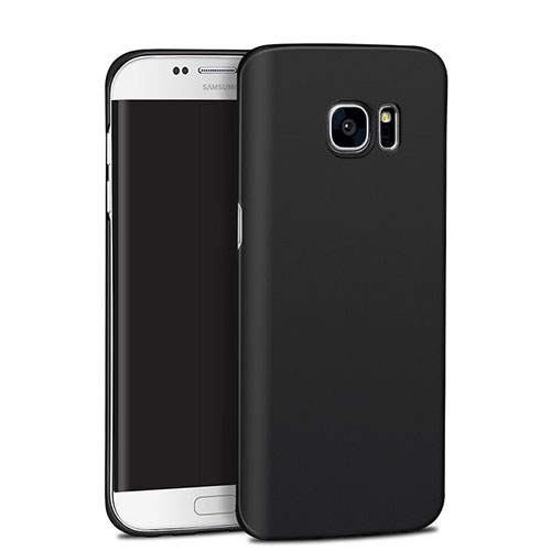 Hard Rigid Plastic Matte Finish Snap On Case M11 for Samsung Galaxy S7 Edge G935F Black
