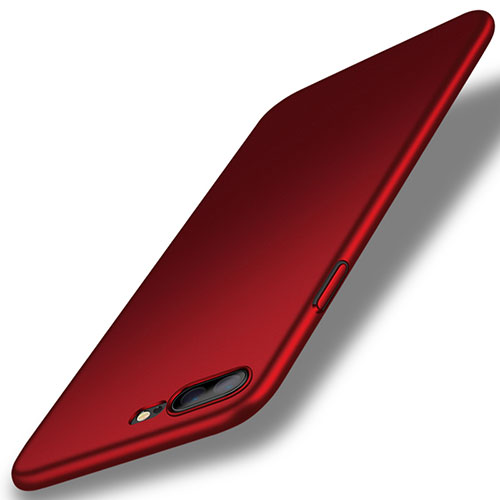 Hard Rigid Plastic Matte Finish Snap On Case M12 for Apple iPhone 7 Plus Red